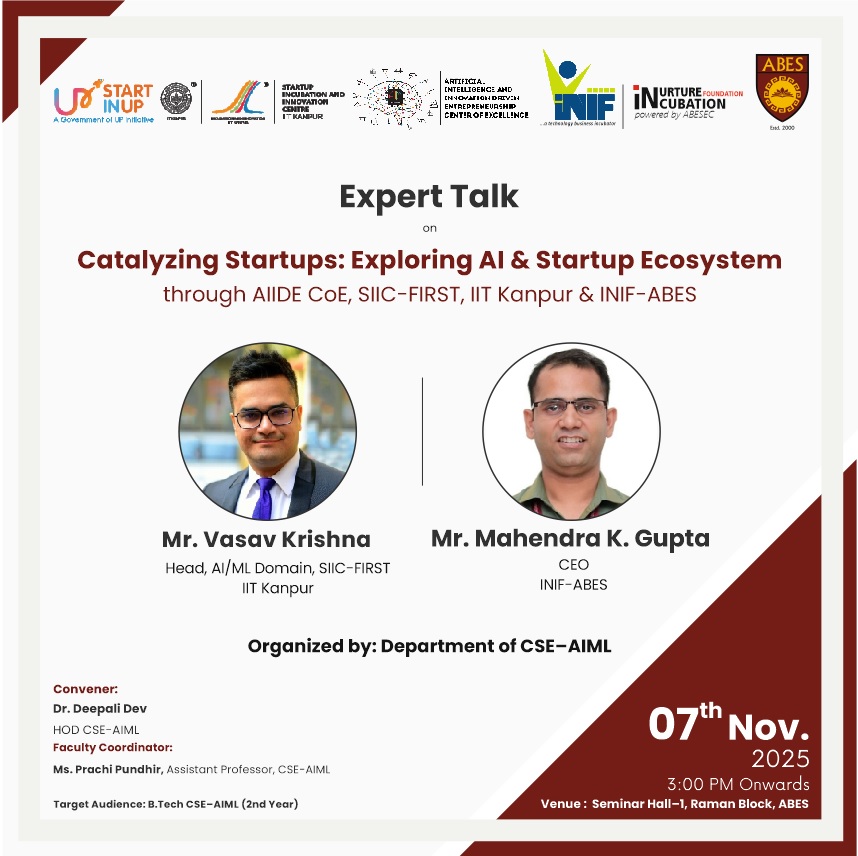 Expert Session on AI & Startup Ecosystem